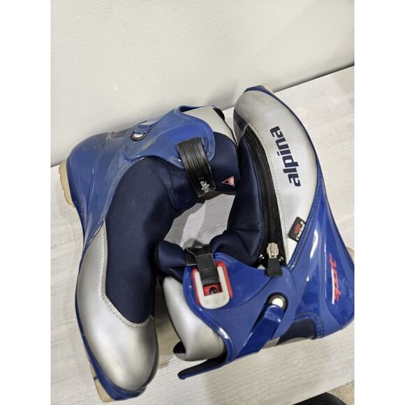Alpina Sport Nordic Cross Country Ski Boots Size EU45 US11.5 NNN bindings - Picture 6 of 9